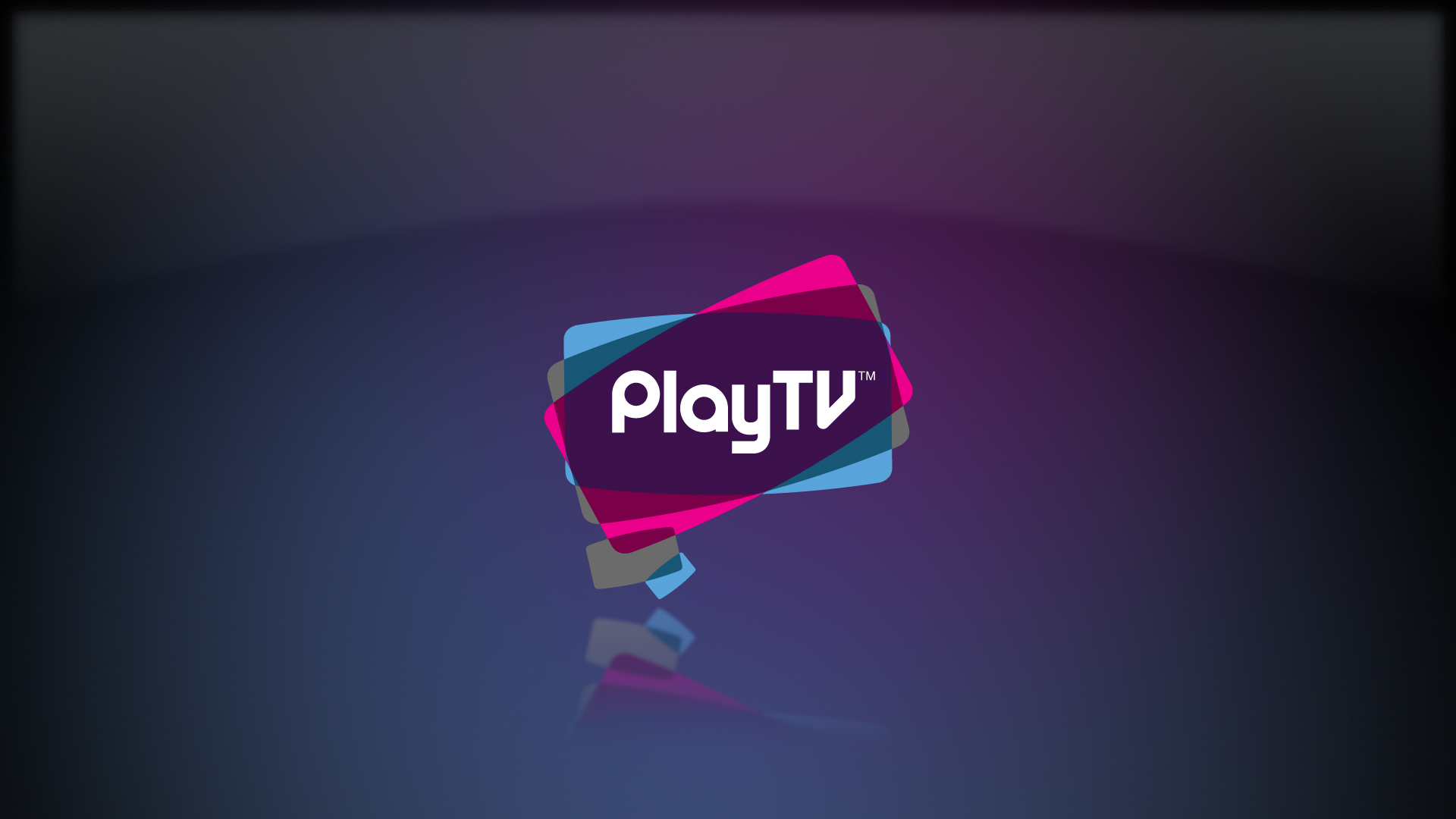 The logo for PlayTV