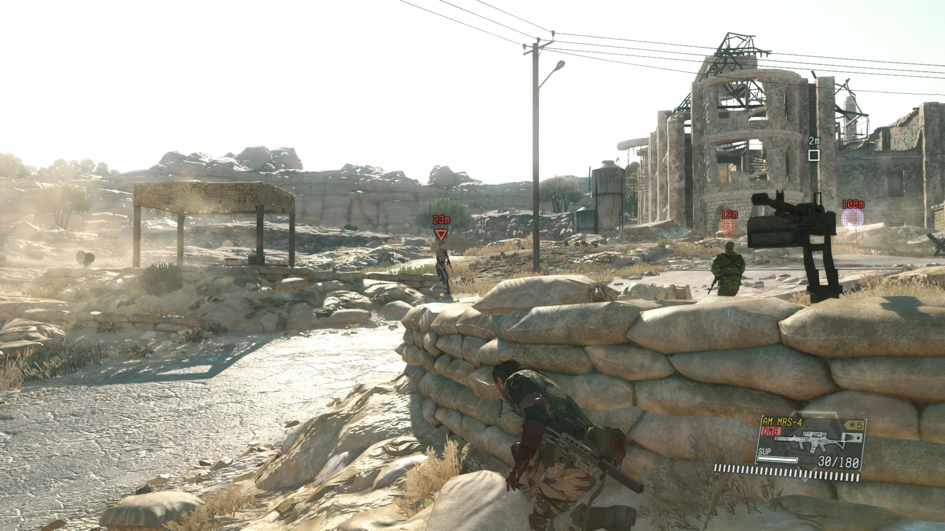 Tagging enemies in a compound