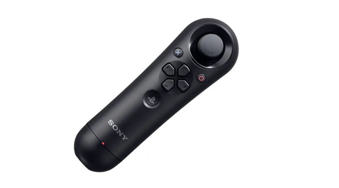 The PlayStation Move Navigation Controller on a white background