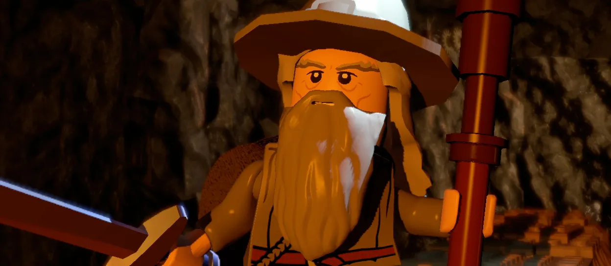A Lego Gandalf.