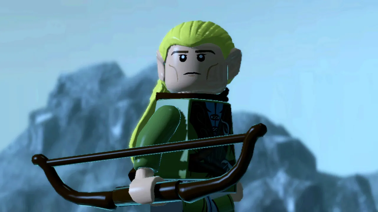 A Lego Legolas.